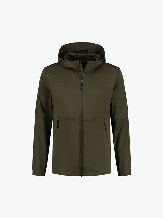 Santino Seattle Softshell Jacket - Army Softshell Jas Santino S