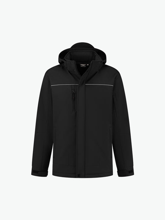 Santino Springfield Softshell Jacket - Zwart Softshell Jas Santino S