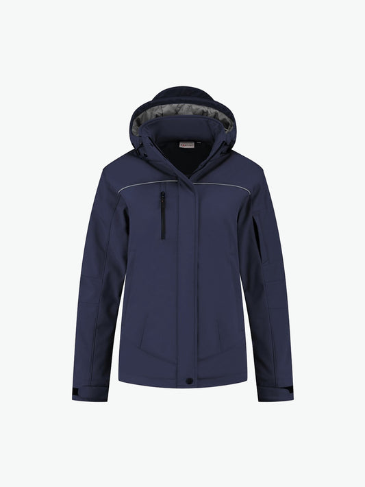 Santino Stockholm Ladies Softshell Jacket - Navy Softshell Jas Dames Santino XS