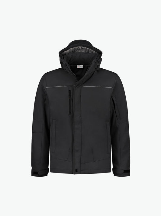 Santino Stockholm Softshell Jacket - Zwart Softshell Jas Santino S