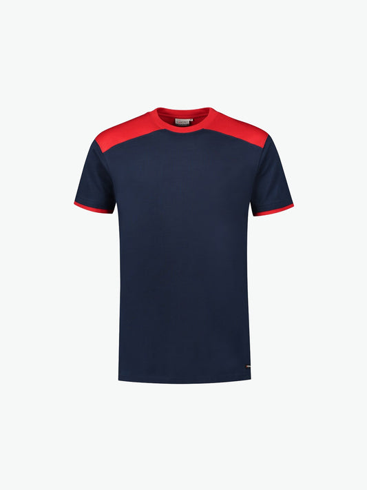 Santino Tiesto T-shirt - Navy / Rood T-Shirt Santino S