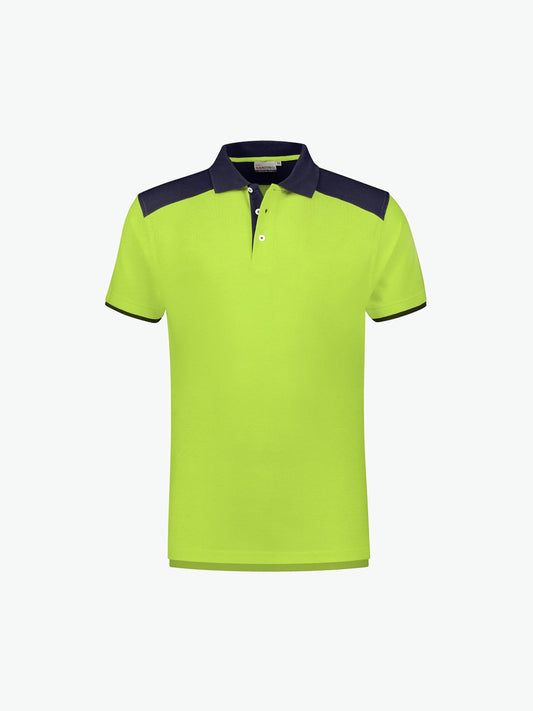 Santino Tivoli Poloshirt - Lime / Navy Polo Santino XS