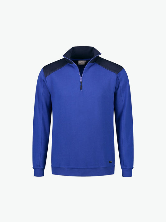 Santino Tokyo Zipsweater - Blauw / Navy Sweater Santino S