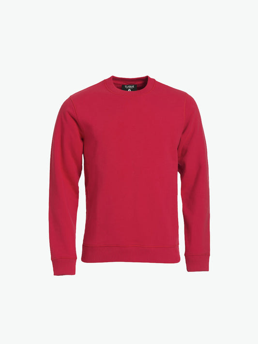 Clique Classic Roundneck - Rood Sweater Clique XS