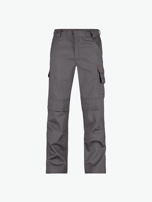 Dassy Arizona Vlamvertragende werkbroek met kniezakken - Cementgrijs Werkbroek Dassy