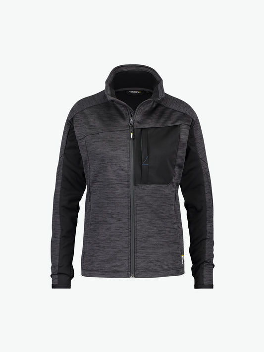 Dassy Convex Women Midlayer vest voor dames - Antracietgrijs/Zwart Werkvest Dames Dassy