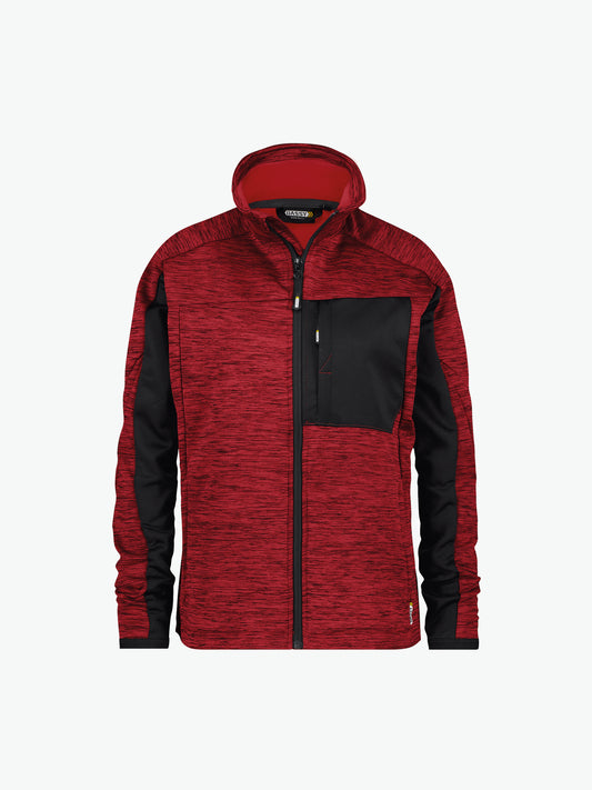 Dassy Convex Women Midlayer vest voor dames - Rood/Zwart Werkvest Dames Dassy