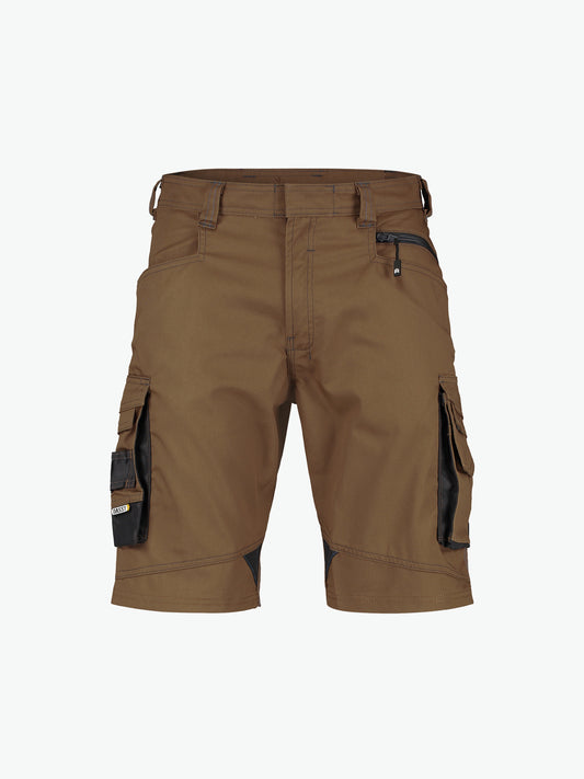 Dassy Cosmic Werkshort - Leembruin/Antracietgrijs Werkbroek Dassy