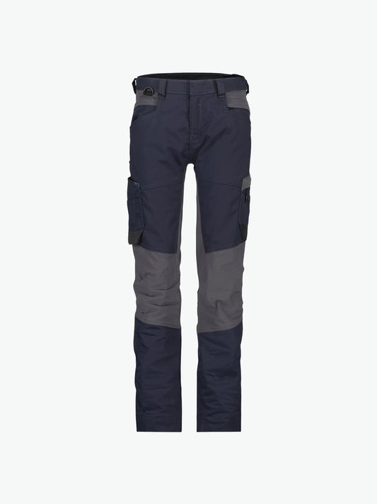 Dassy Helix Women Werkbroek met stretch voor dames - Nachtblauw/Antracietgrijs Werkbroek Dames Dassy