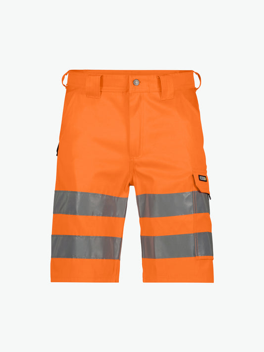 Dassy Idaho Hogezichtbaarheidsshort - Fluo-Oranje Korte Broek HiVis Dassy