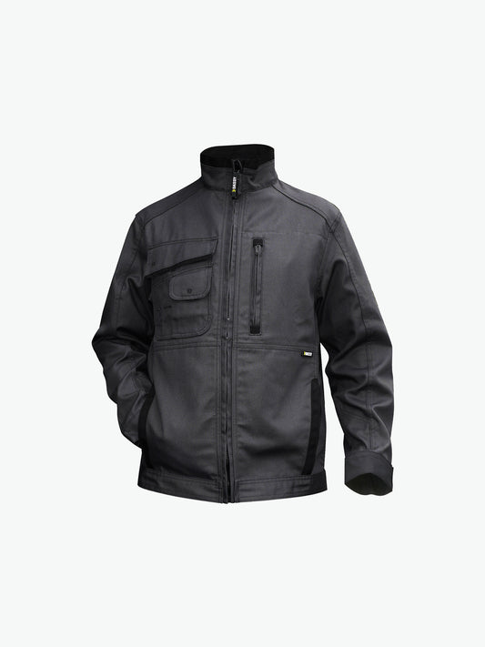 Dassy Kent Canvas werkvest - Antracietgrijs/Zwart Werkvest Dassy