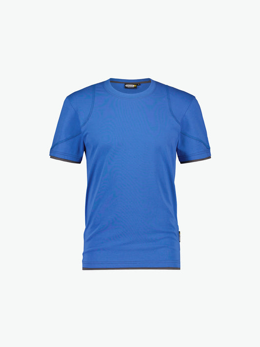 Dassy Kinetic T-shirt - Azuurblauw/Antracietgrijs Werkshirt Dassy