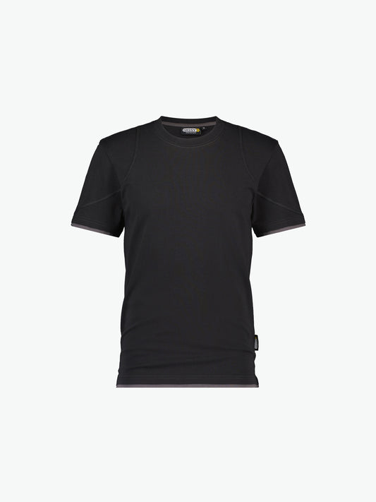 Dassy Kinetic T-shirt - Zwart/Antracietgrijs Werkshirt Dassy