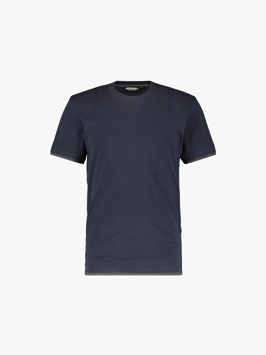 Dassy Kinetic T-shirt - Nachtblauw/Antracietgrijs Werkshirt Dassy