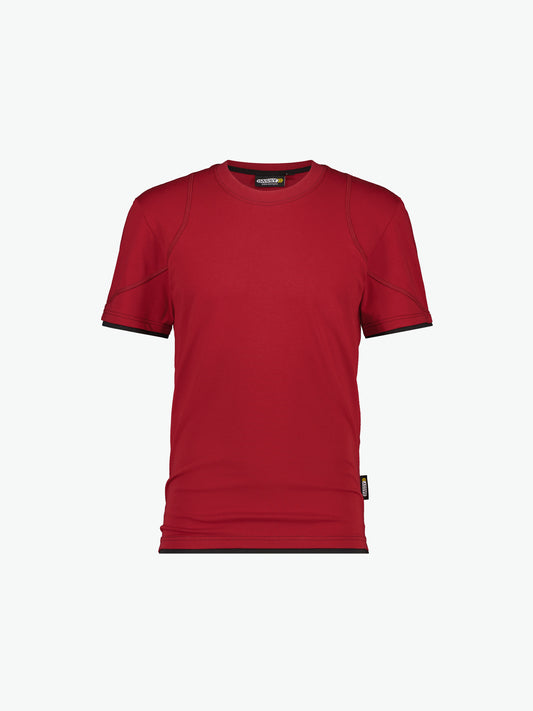 Dassy Kinetic T-shirt - Rood/Zwart Werkshirt Dassy