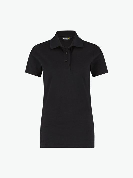 Dassy Leon Women Polo voor dames - Zwart Werkpolo Dames Dassy
