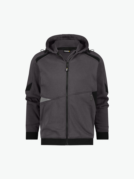 Dassy Lunax Hoodie - Antracietgrijs/Zwart Werkhoodie Dassy