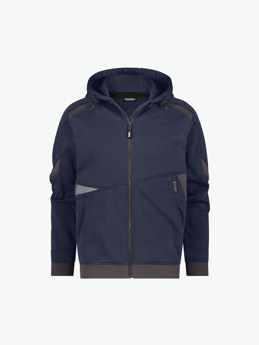 Dassy Lunax Hoodie - Nachtblauw/Antracietgrijs Werkhoodie Dassy