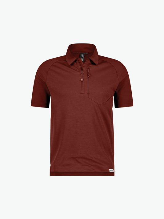 Dassy Madidi Polo - Baksteenrood Werkpolo Dassy