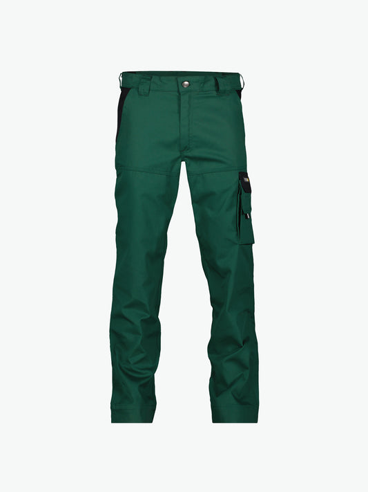 Dassy Nashville Tweekleurige werkbroek - Flessengroen/Zwart Werkbroek Dassy