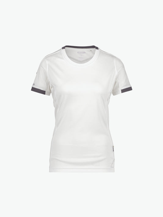 Dassy Nexus Women T-shirt voor dames - Wit/Antracietgrijs Werkshirt Dames Dassy