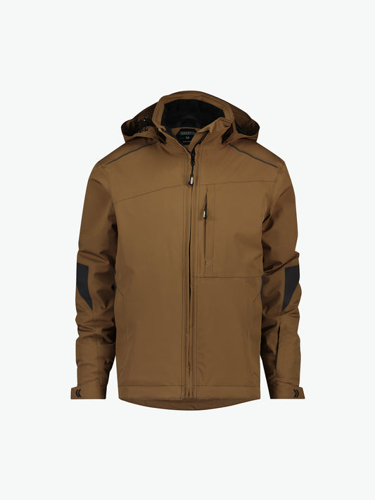 Dassy Nordix Stretch winterjas - Leembruin Werk jas Dassy