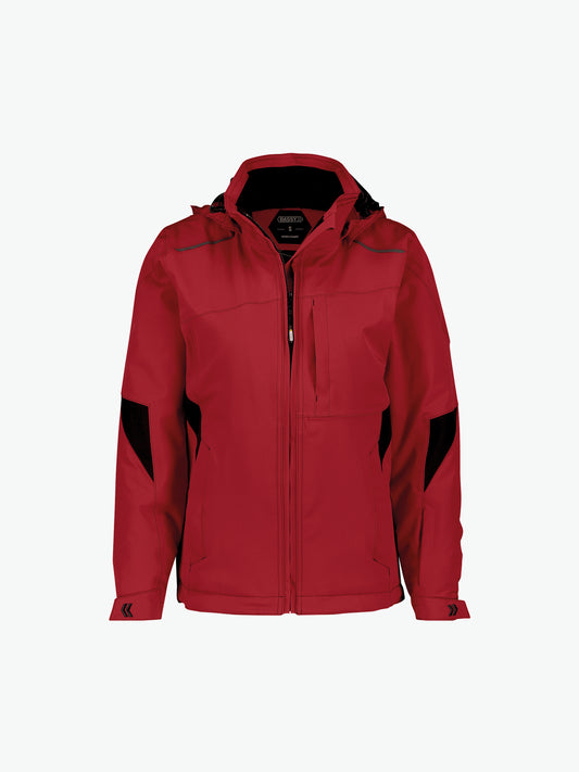 Dassy Nordix Women Stretch winterjas voor dames - Rood Werkjas dames Dassy