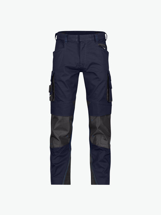 Dassy Nova Werkbroek met kniezakken - Nachtblauw/Antracietgrijs Werkbroek Dassy