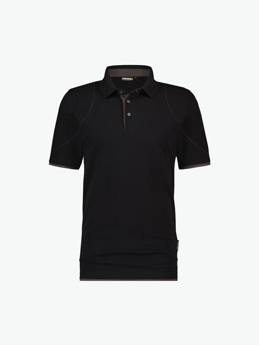 Dassy Orbital Polo - Zwart/Antracietgrijs Werkpolo Dassy