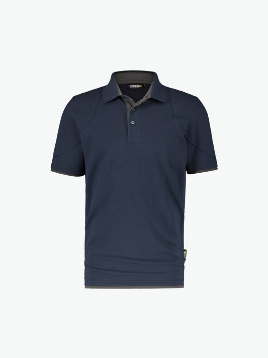Dassy Orbital Polo - Nachtblauw/Antracietgrijs Werkpolo Dassy