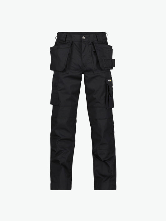 Dassy Oxford Holsterzakkenbroek met kniezakken - Zwart Werkbroek Dassy
