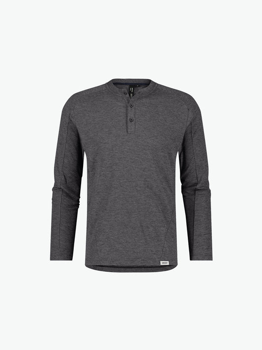 Dassy Serengeti Henley - Antracietgrijs Werkshirt Dassy