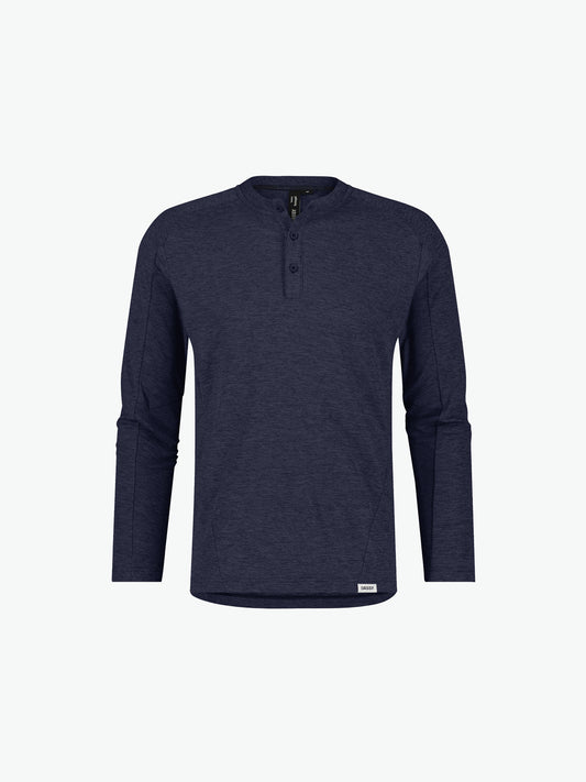 Dassy Serengeti Henley - Nachtblauw Werkshirt Dassy
