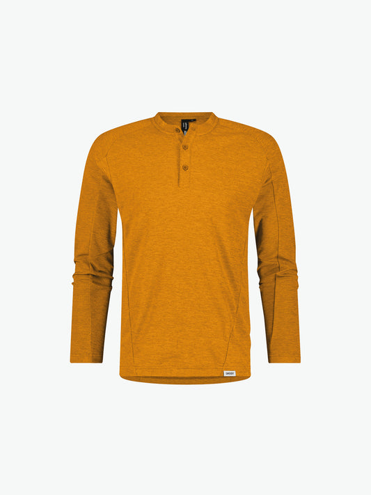 Dassy Serengeti Henley - Zonnebloemgeel Werkshirt Dassy