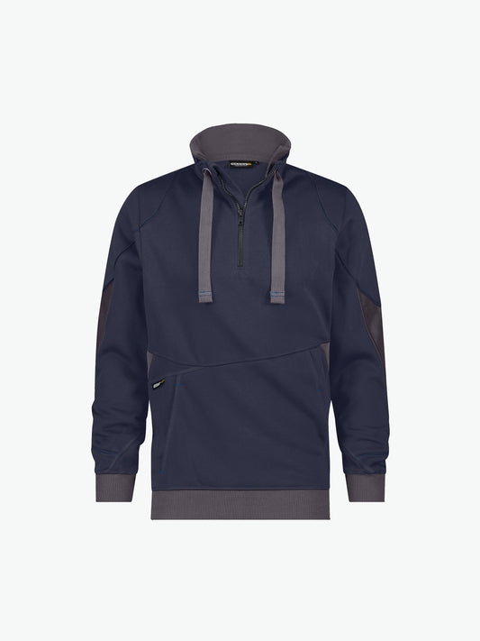 Dassy Stellar Sweater - Nachtblauw/Antracietgrijs Werksweater Dassy