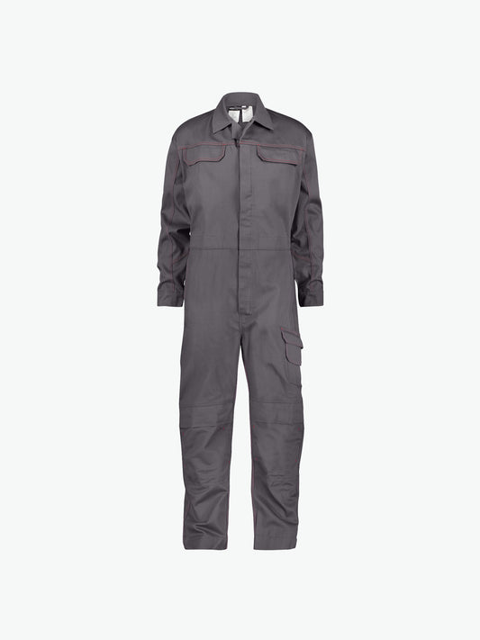 Dassy Toronto Vlamvertragende overall met kniezakken - Cementgrijs Werkbroek Dassy