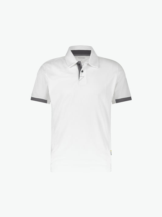Dassy Traxion Polo - Wit/Antracietgrijs Werkpolo Dassy
