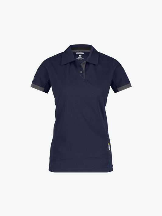 Dassy Traxion Women Polo voor dames - Nachtblauw/Antracietgrijs Werkpolo Dames Dassy