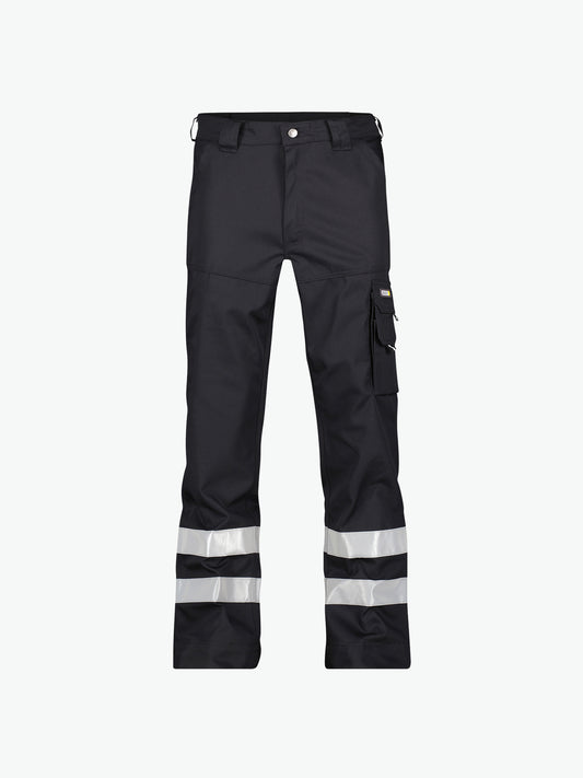 Dassy Vegas Werkbroek met reflecterende banden - Zwart Werkbroek Dassy