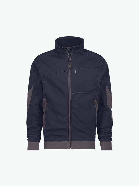 Dassy Velox Sweater - Nachtblauw/Antracietgrijs Werksweater Dassy
