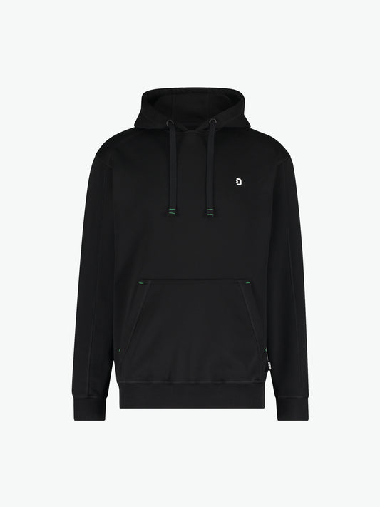 Dassy Woodie Hoodie met bedrukking - Zwart Werkhoodie Dassy