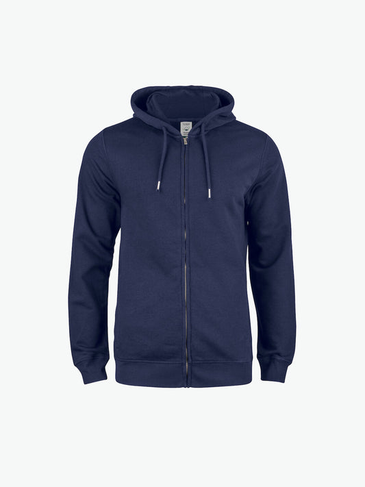 Clique Premium OC Hoody FZ - Dark Navy Hoodie Clique XS