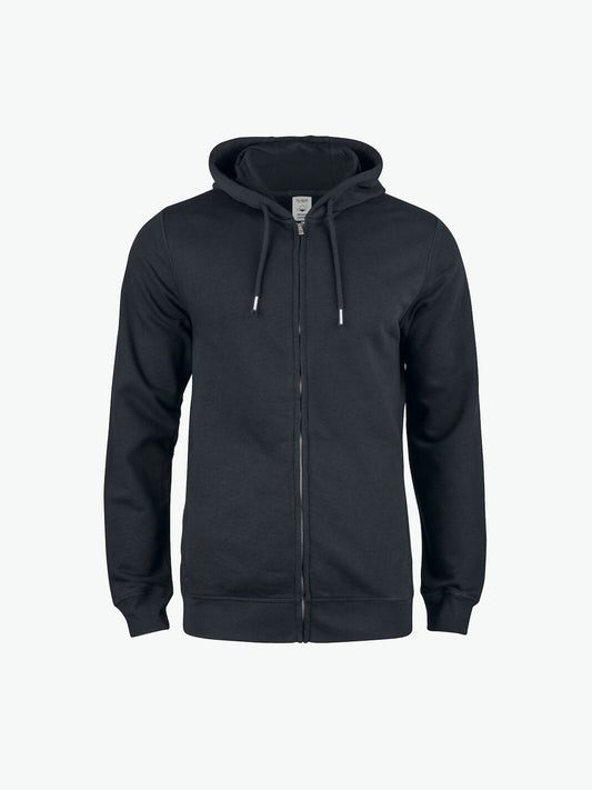 Clique Premium OC Hoody FZ - Zwart Hoodie Clique XS