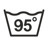 normaal wasprogramma 95° (wit)