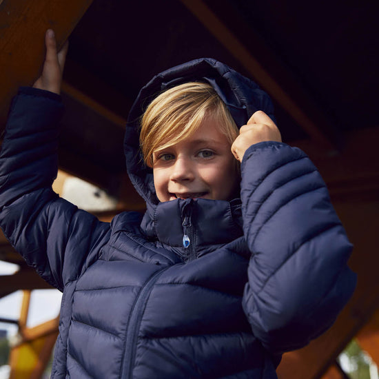 Clique Idaho Junior Jacket - Dark Navy (Winter) Jas Clique