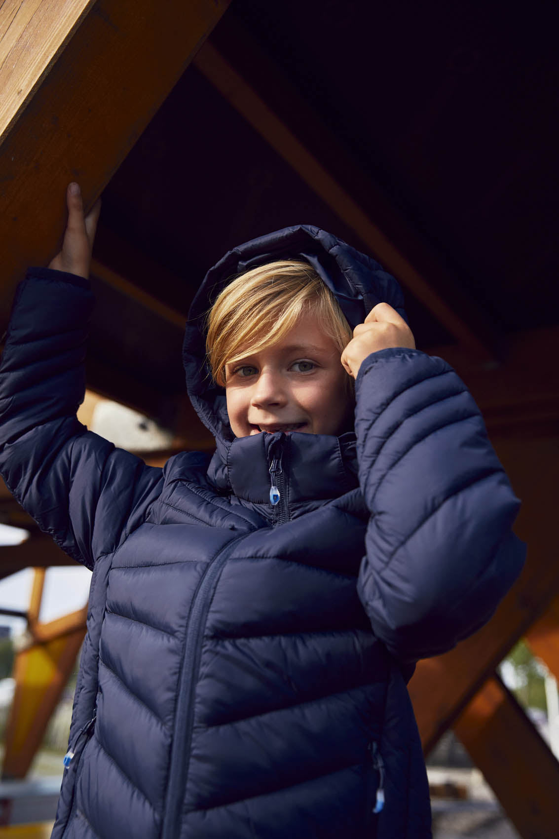 Clique Idaho Junior Jacket - Dark Navy (Winter) Jas Clique