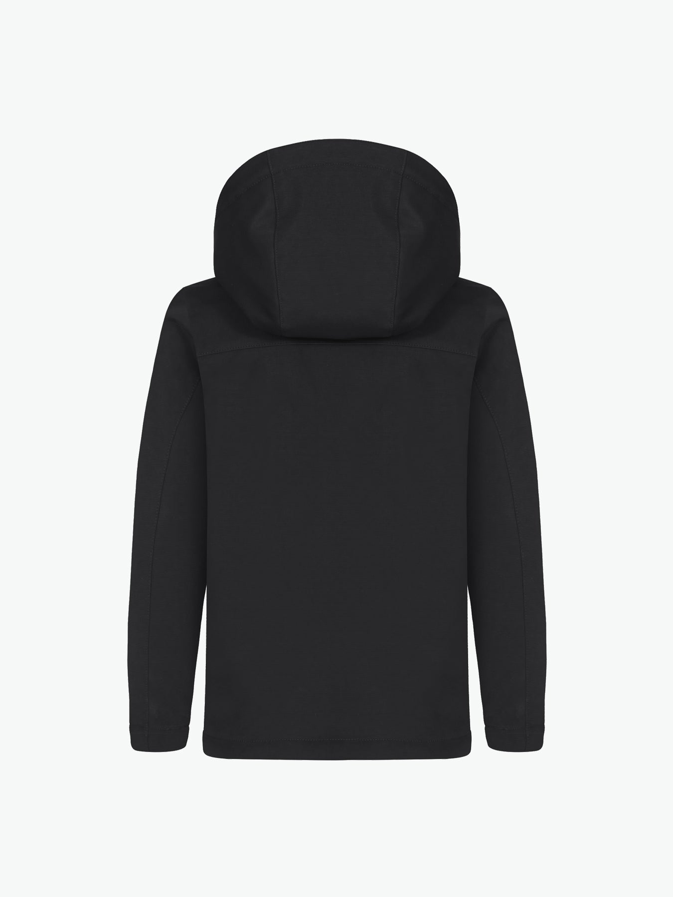 Clique Padded Hoody Softshell Jkt JR - Zwart Softshell Jas Clique