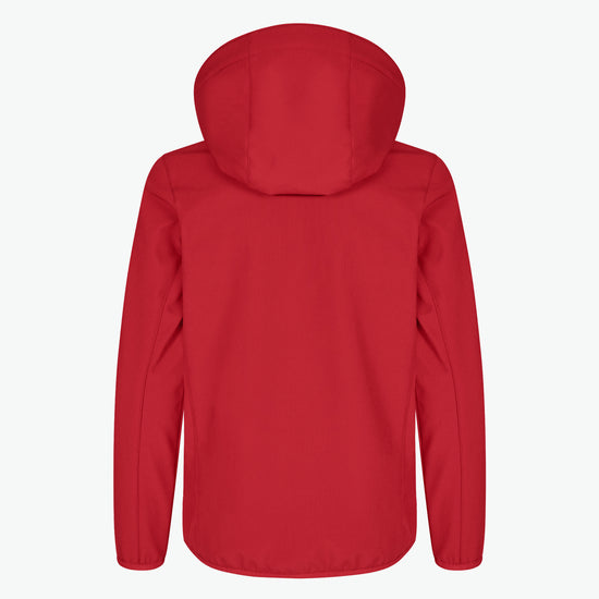 Clique Classic Softshell Jkt Junior - Rood Softshell Jas Clique