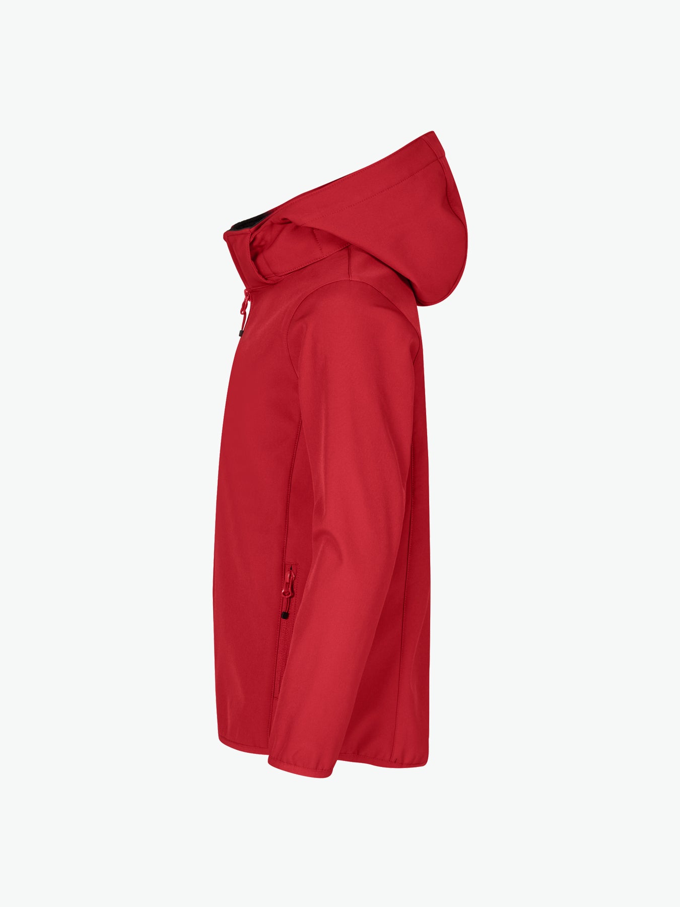 Clique Classic Softshell Jkt Junior - Rood Softshell Jas Clique