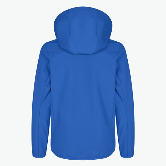 Clique Classic Softshell Jkt Junior - Kobalt Softshell Jas Clique